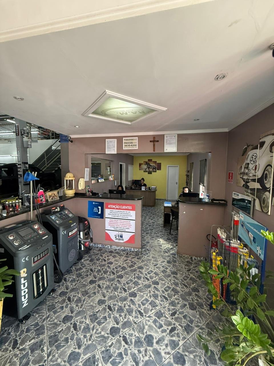 Recepção da Perin Car Service